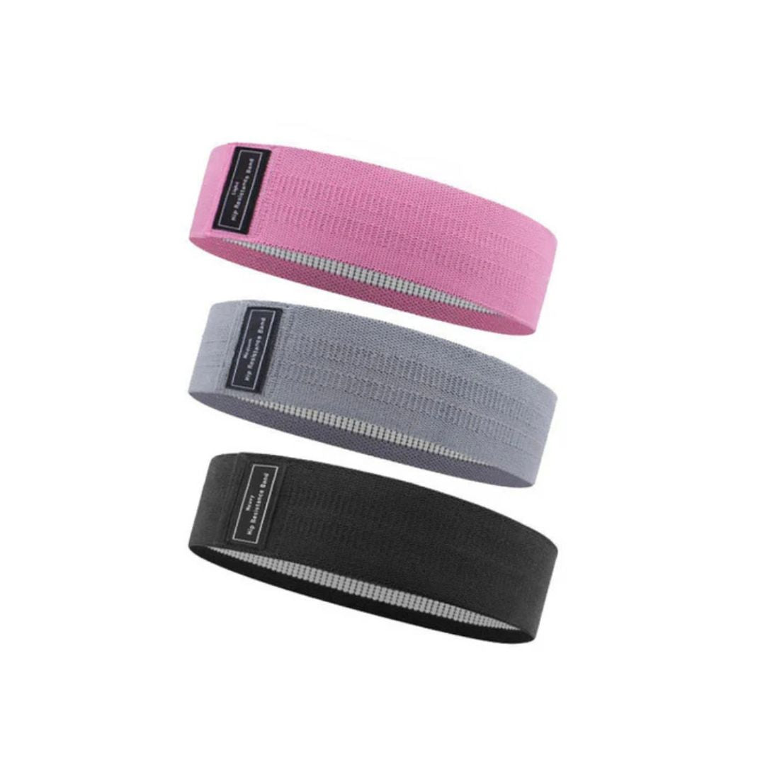 Heup Weerstandsbanden Set - 3 Elastische Fitness Banden