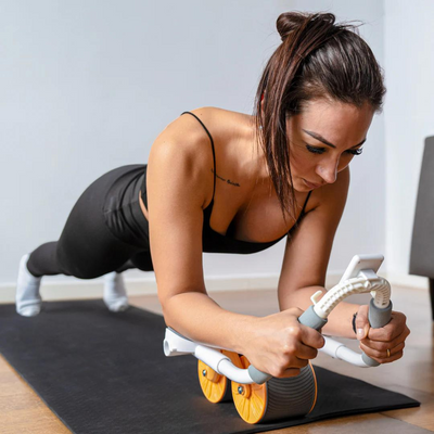Smart Ab Roller Pro -  Buikspierwiel met Elleboogsteun