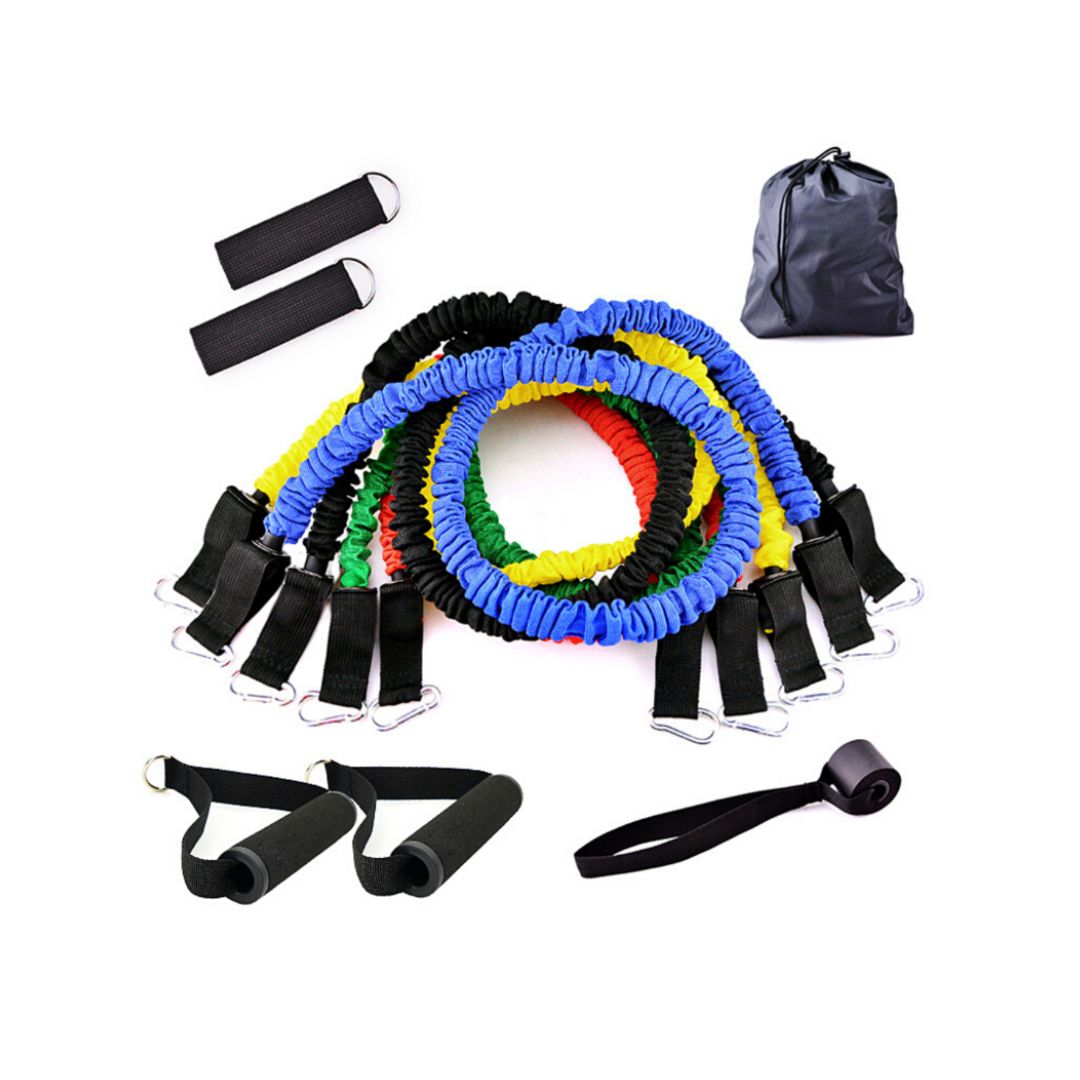 Weerstands Training Set - Fitnessbanden met Handvaten
